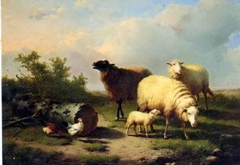 unknow artist Sheep 154 oil painting picture